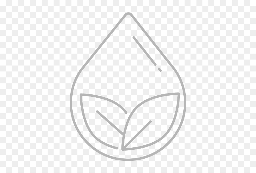 Water Drop With Leaves - Emblem, HD Png Download - drawn crown png