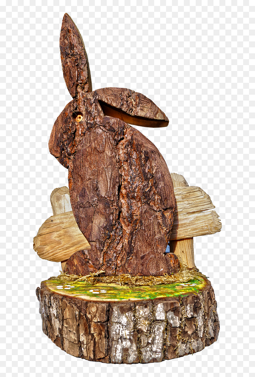 Easter Decoration Easter Hare Free Photo - Domestic Rabbit, HD Png Download - rabbit ears png