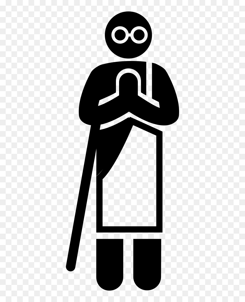 Mahatma Gandhi - Icon Png Gandhi, Transparent Png - gandhi png
