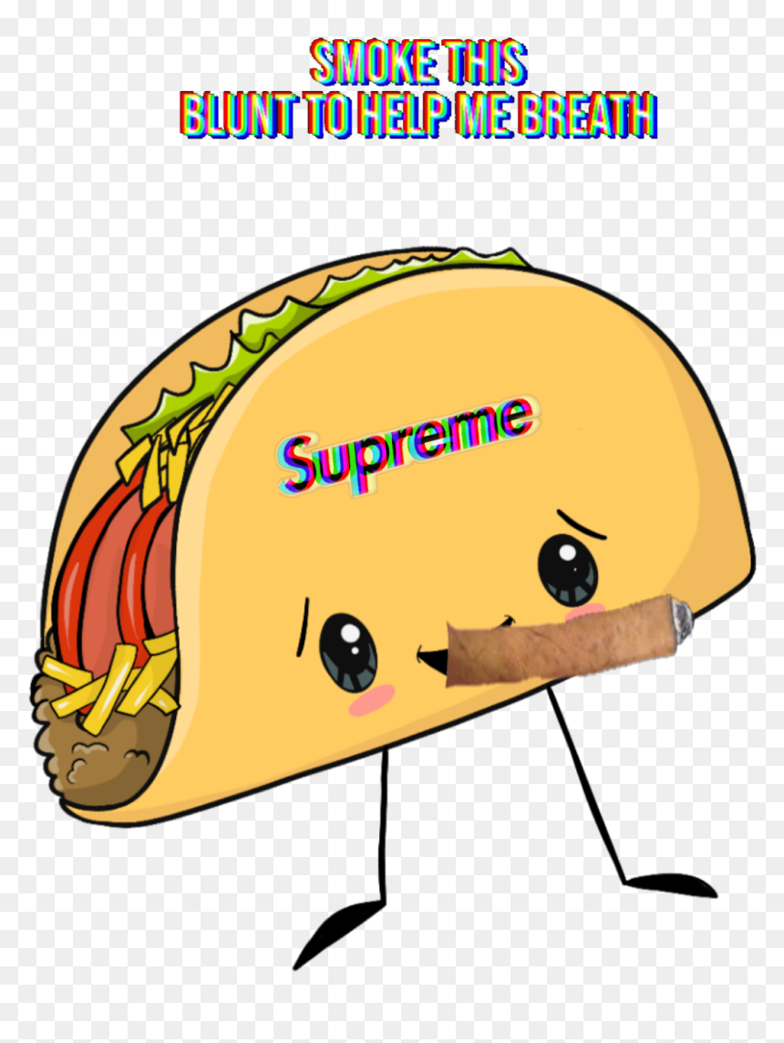 #tacobell, HD Png Download - cartoon blunt png