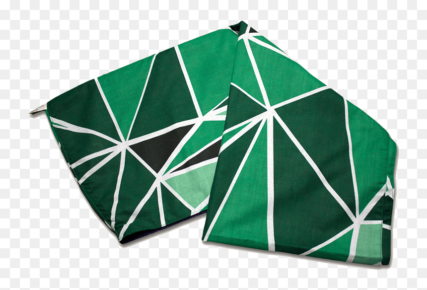 Hamaca Df Triangulos Verdes - Umbrella, HD Png Download - triangulos png