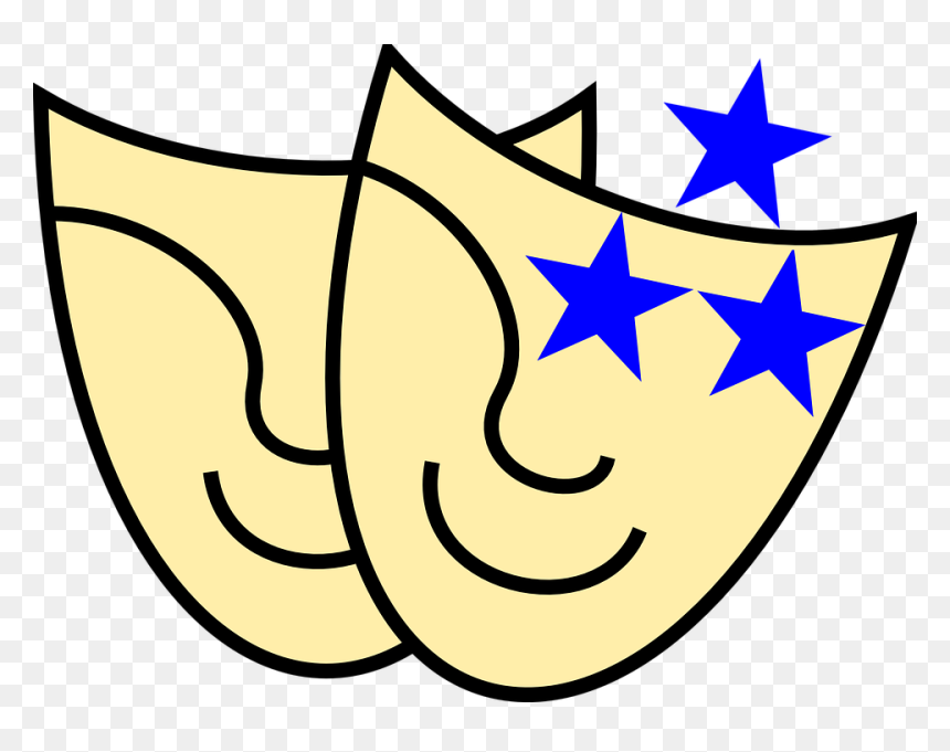 Genre Clipart, HD Png Download - drama mask png