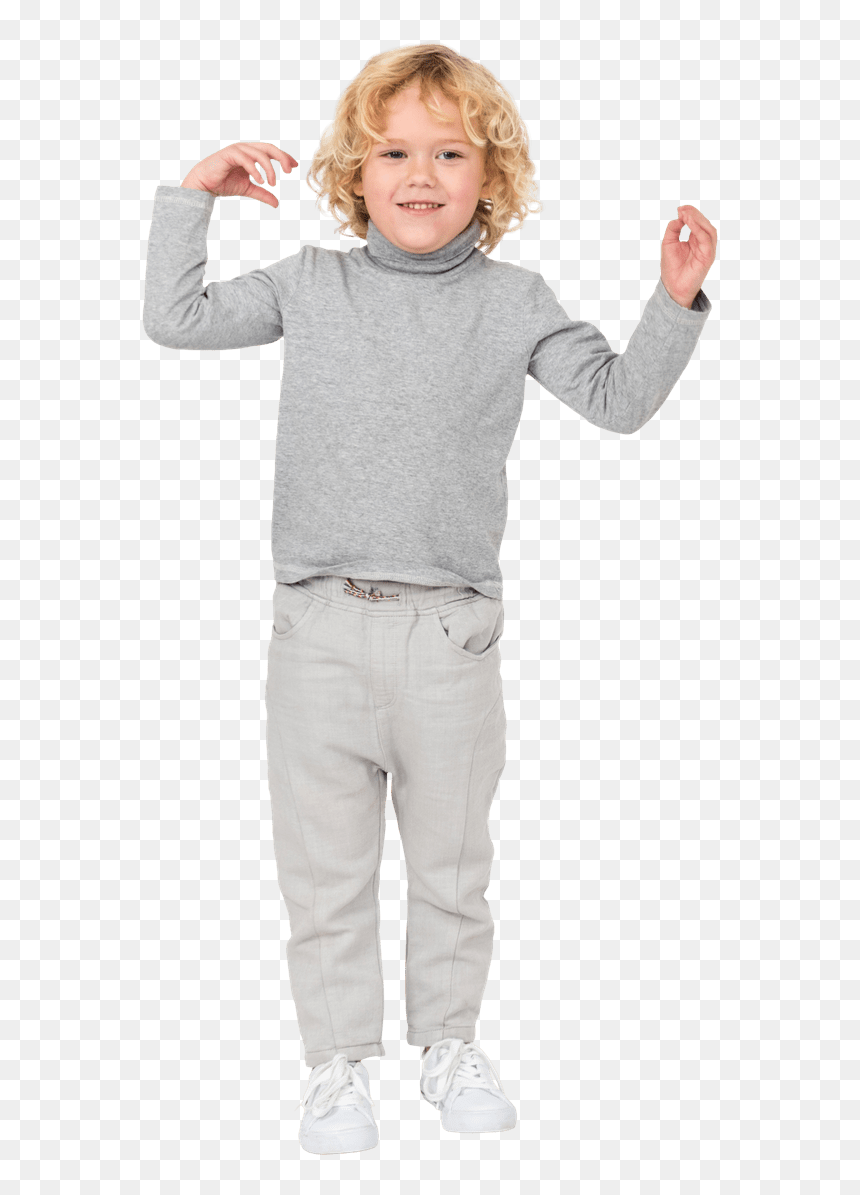 Kids - Girl, HD Png Download - kid standing png