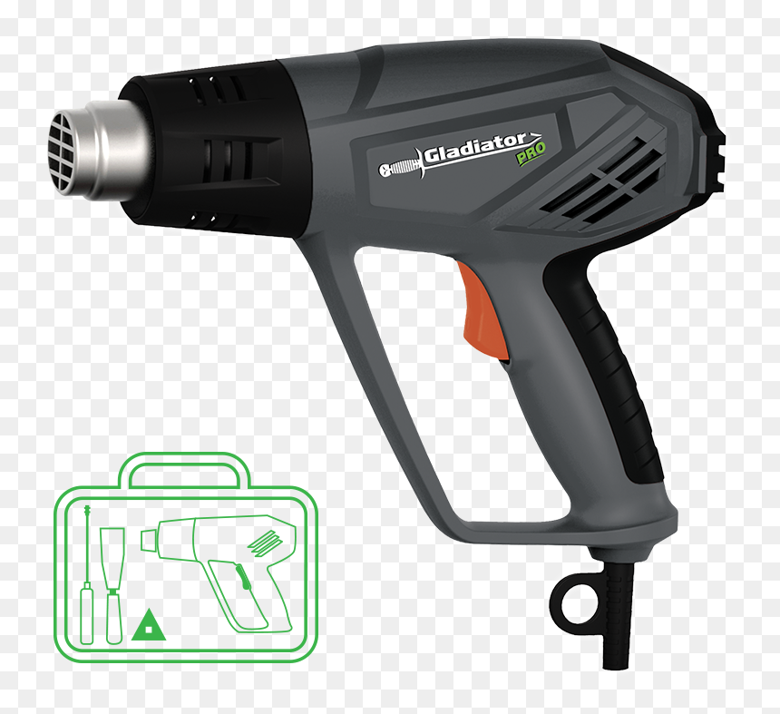 Pistola De Calor Gladiator, HD Png Download - pistolas png