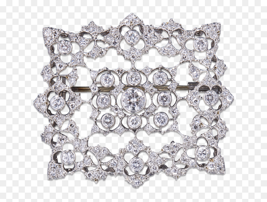 “iphigenia” Brooch - Engagement Ring, HD Png Download - silver wedding rings png