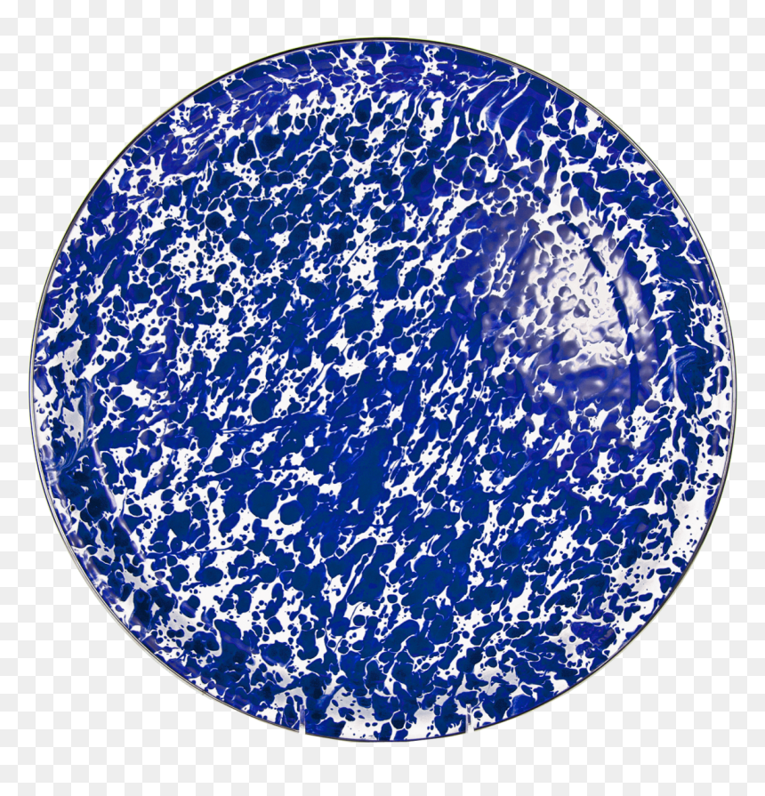 Cb21 Cobalt Blue Swirl Medium Tray - Tray, HD Png Download - blue swirl png