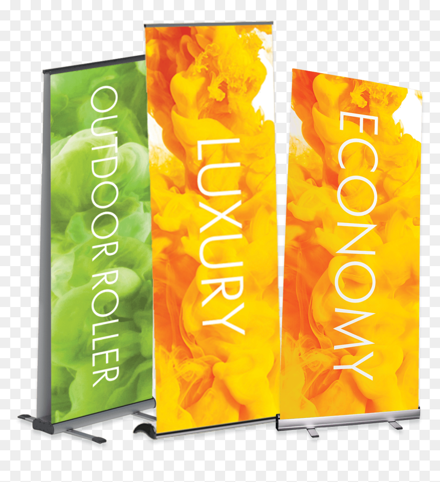 Roller Banners Local To Watford - Banner, HD Png Download - orange banner png