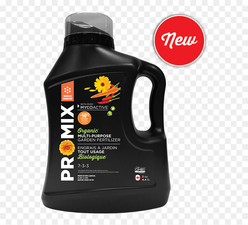 Pro Mix Multi Purpose 7 3 - Pro Mix Organic Fertilizer Label, HD Png Download - vegetable garden png