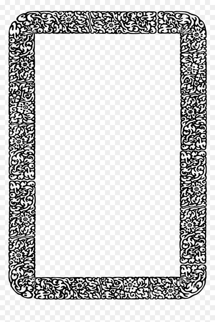 Clip Art, HD Png Download - vintage black frame png