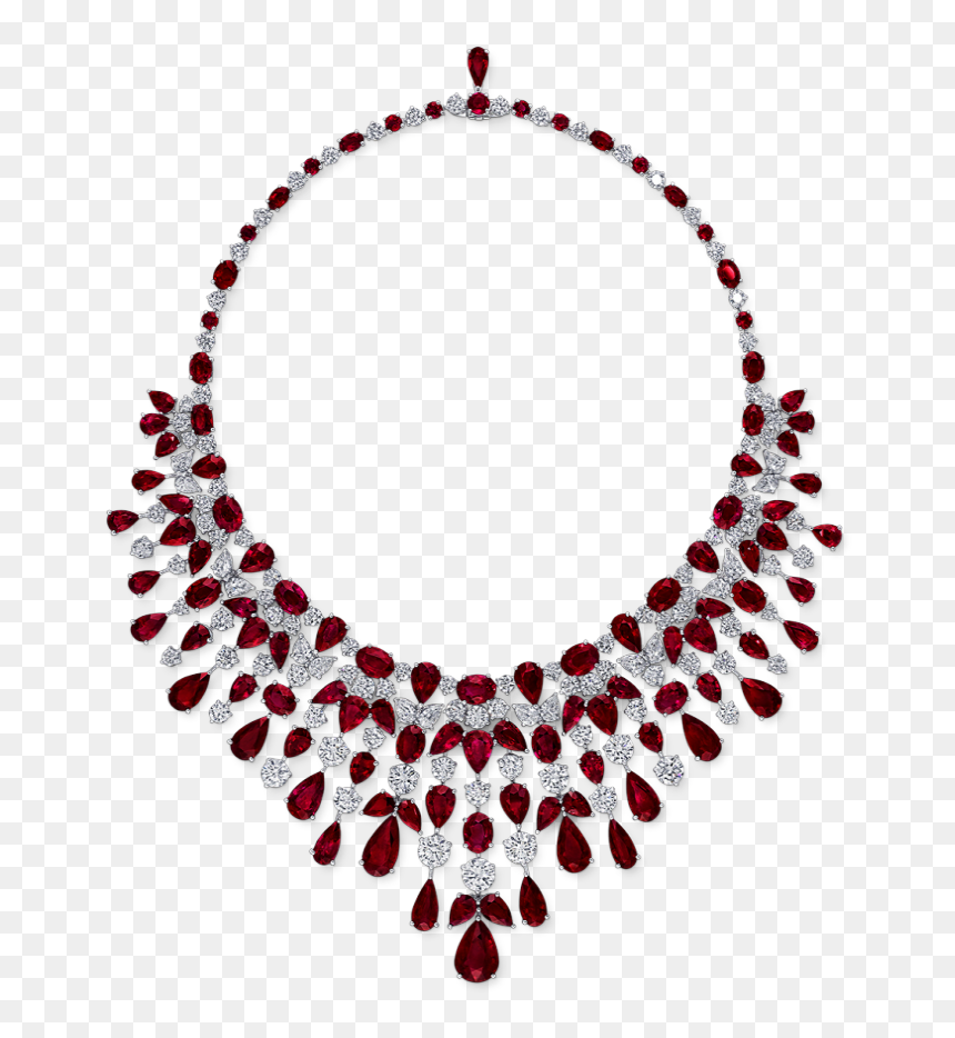 Necklace, HD Png Download - diamond chain png