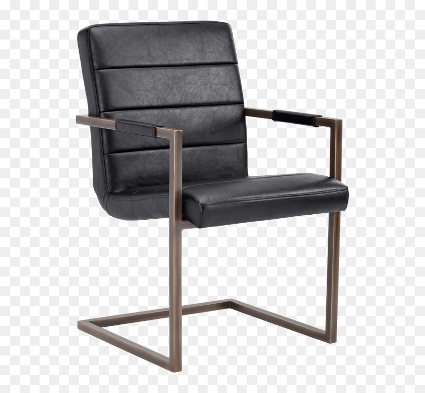 Transparent Vintage Black Frame Png - Chair, Png Download - vintage black frame png