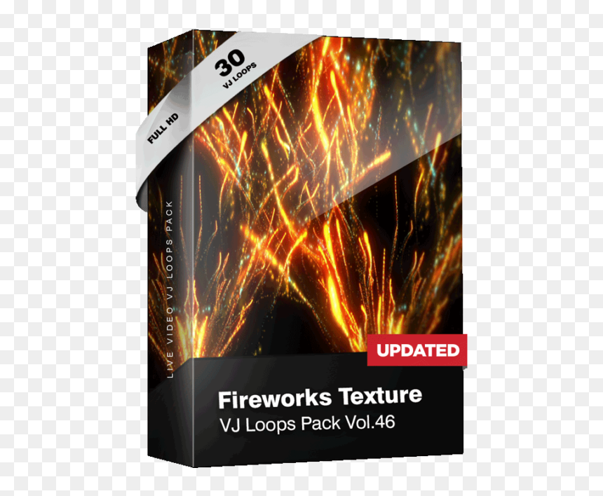 Fireworks Textures Vj Loops Pack - Vjing, HD Png Download - flame texture png