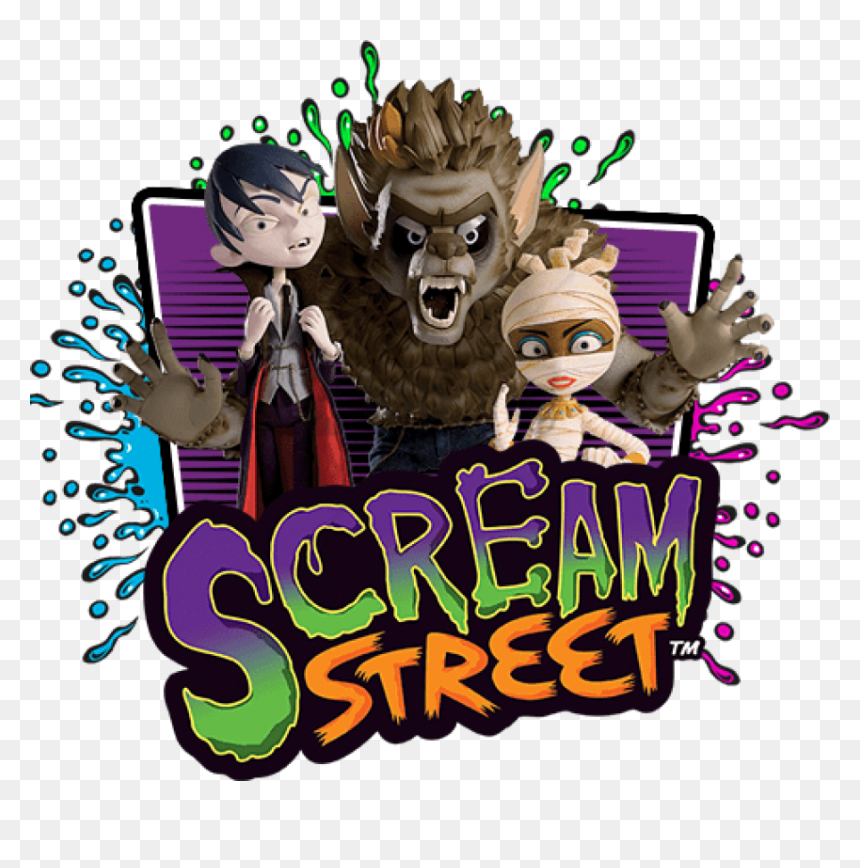 Scream Street Book Logo , Png Download - Scream Street, Transparent Png - book logo png