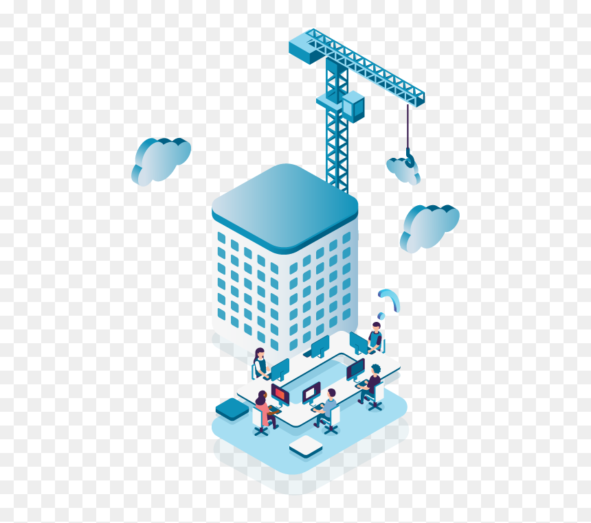 Case Study Illustration Inowai V01, HD Png Download - destroyed building png
