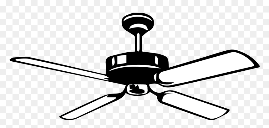 Ceiling Fan Clipart Png - Clipart Ceiling Fan Png, Transparent Png - ceiling fan png