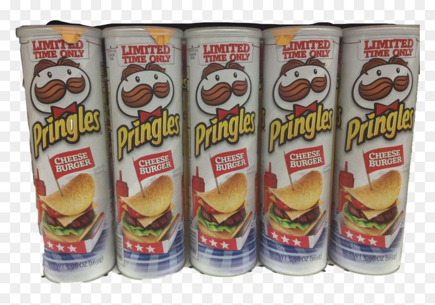 #cheeseburger #pringles #strangeflavor #freetoedit - Pringles Special Edition, HD Png Download - pringles png