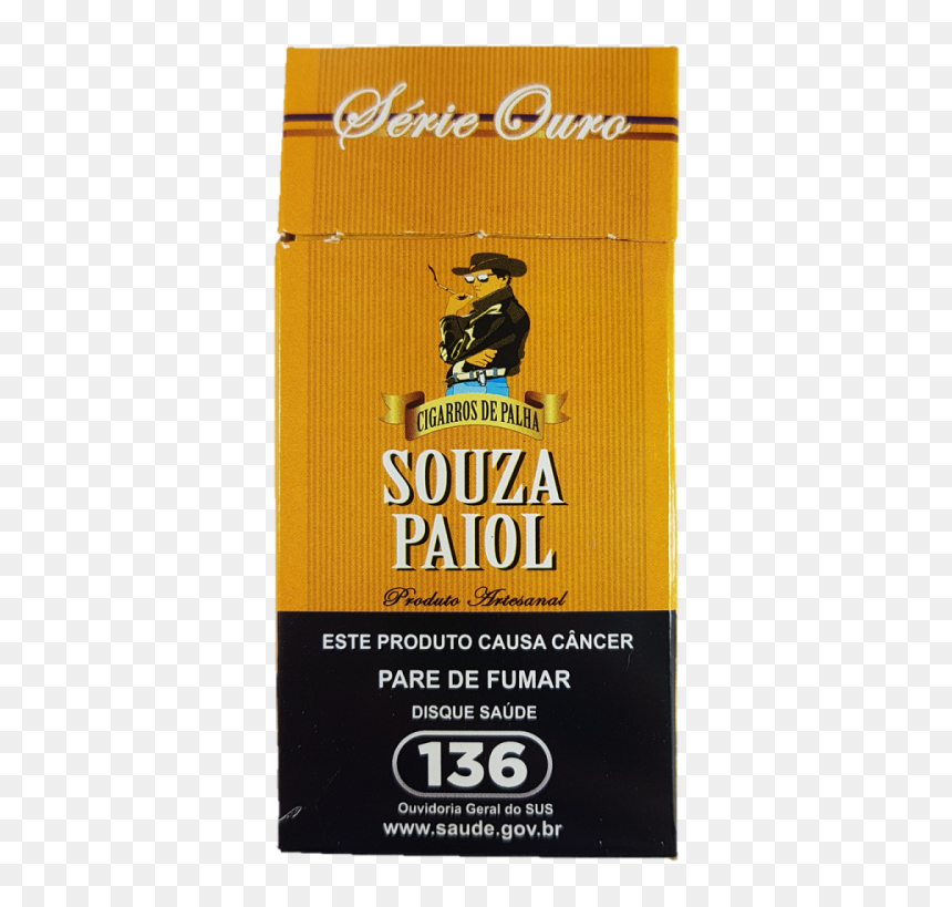 Cigarros De Palha Souza Paiol, HD Png Download - cigarro png