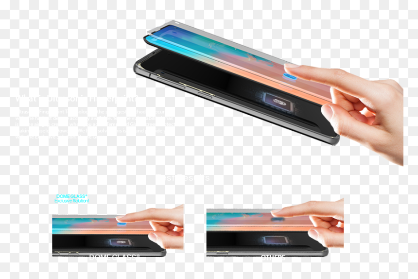 Dome Glass® Is The Exclusive Key To Unlock Your S10/s10 - Gadget, HD Png Download - glass dome png