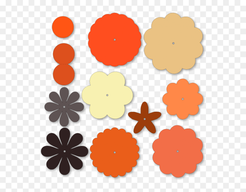 Scalloped Set Plus Circle Garland Shapes - Portable Network Graphics, HD Png Download - scalloped circle png