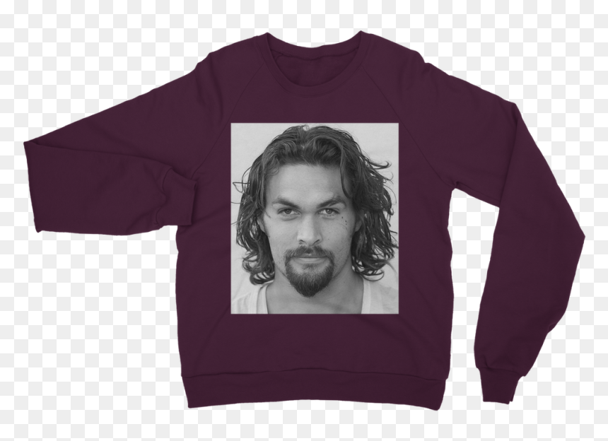 Transparent Jason Momoa Png - Long-sleeved T-shirt, Png Download - jason momoa png
