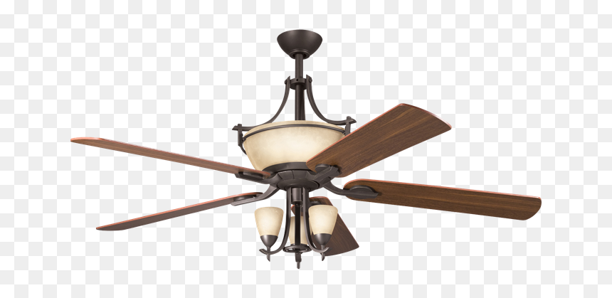 Ceiling Fans 60 Inch With Light, HD Png Download - ceiling fan png