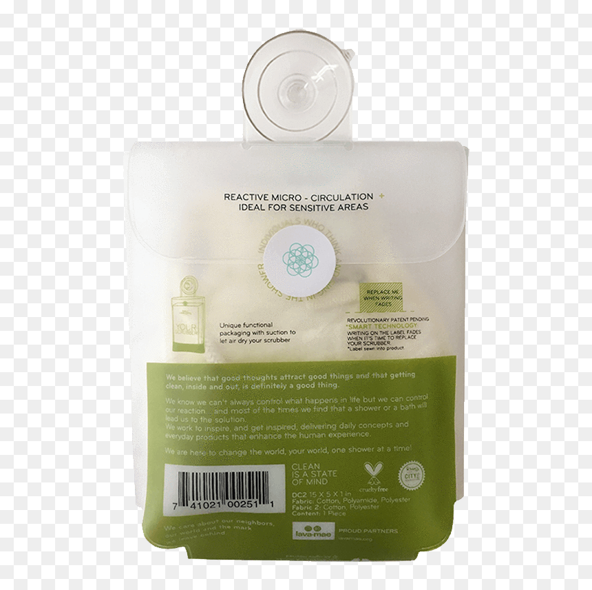 Daily Dual Texture Scrubber By Daily Concepts Luxury - Carton, HD Png Download - cloth texture png