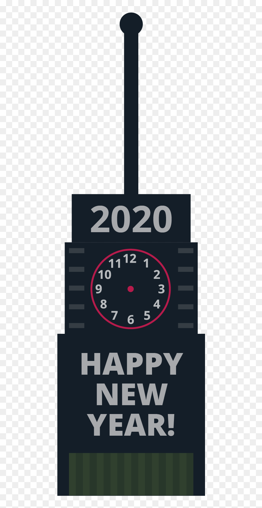 Quartz Clock, HD Png Download - new year clock png
