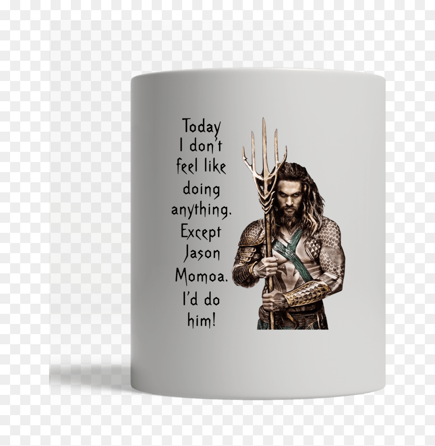 White Mug Center - Aquaman Png, Transparent Png - jason momoa png