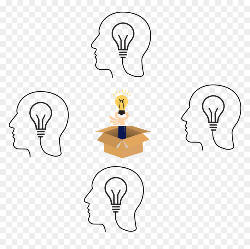 Brainstorming - Illustration, HD Png Download - brainstorming png