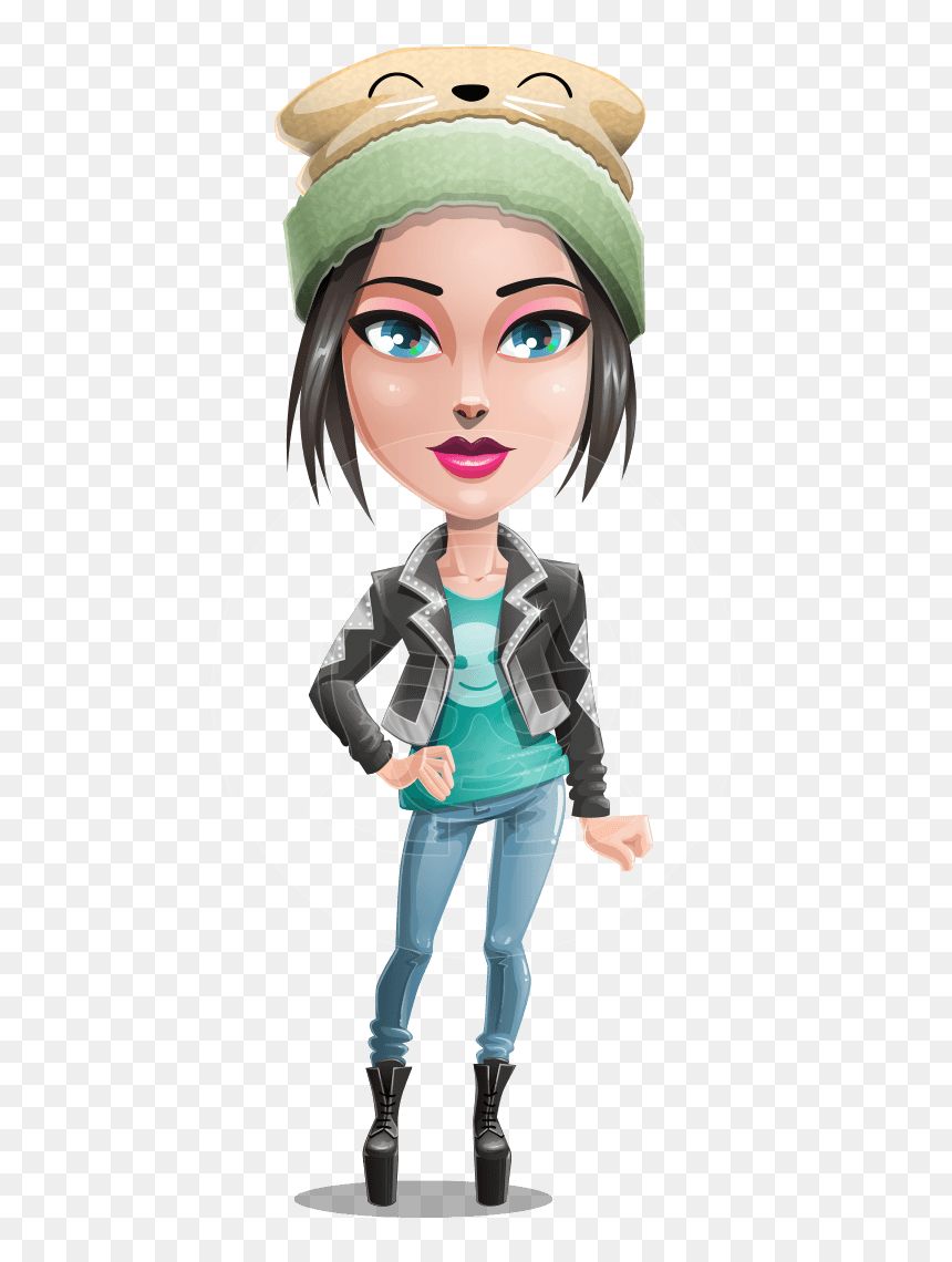 Cartoon, HD Png Download - teenage girl png
