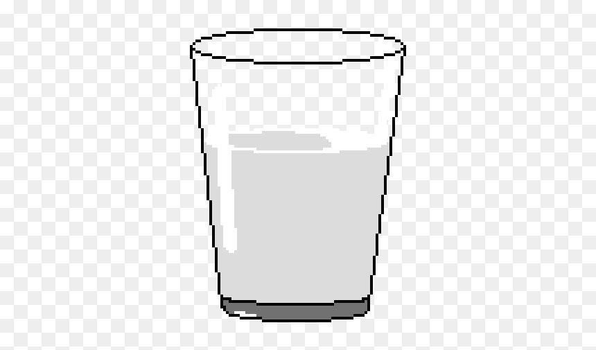 Milk Glass - Pint Glass, HD Png Download - milk glass png