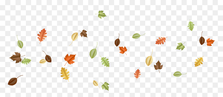 Vector, HD Png Download - fall leaves falling png