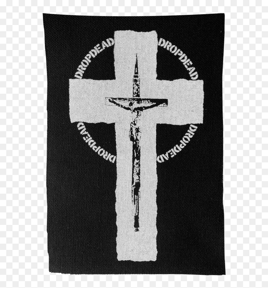 Dropdead "cross - Cross, HD Png Download - satanic cross png