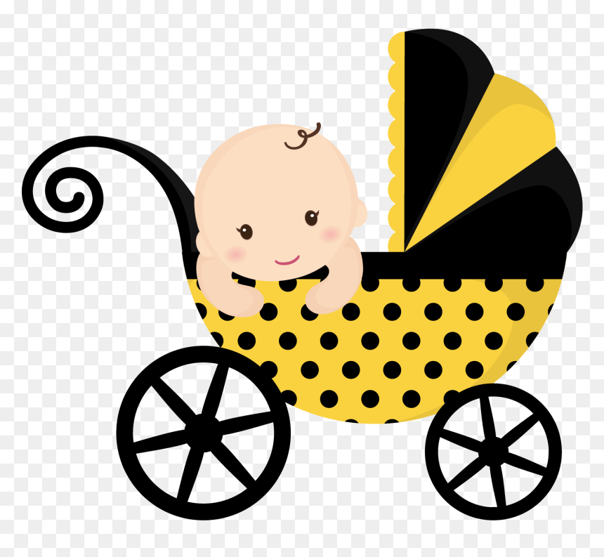 Abelhinhas Ca Png Minus - Couple Mug Design Template, Transparent Png - baby carriage png