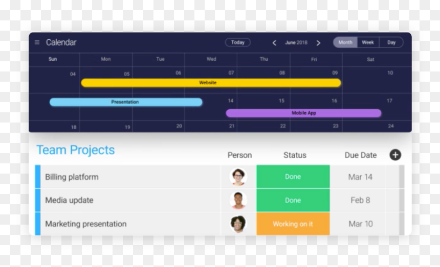 Calender 2x - Monday Com Ad Gif, HD Png Download - calendar template png
