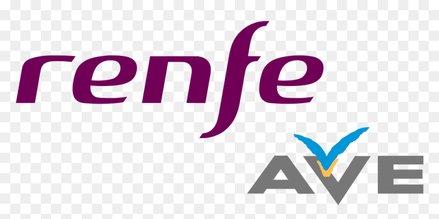 Logo Renfe Ave Png, Transparent Png - lineas de colores png