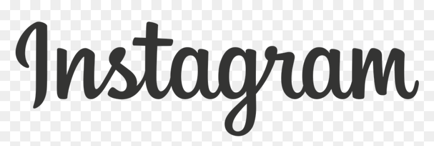 Instagram Logo Text Png, Transparent Png - instagram vector png