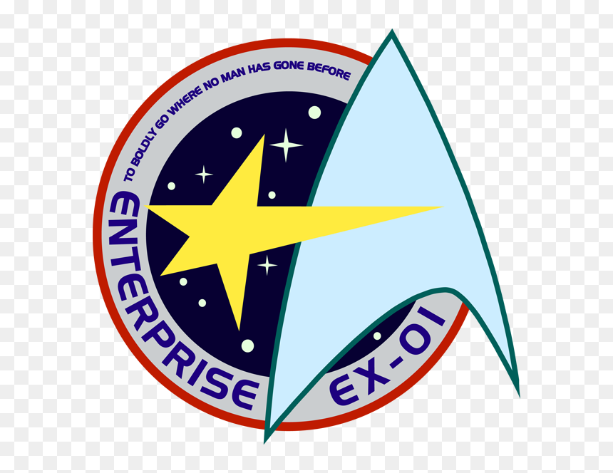 Star Trek Enterprise , Png Download - Circle, Transparent Png - star trek enterprise png