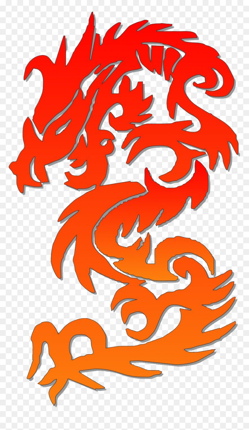 Chinese New Year Dragon Transparent Images Png - Chinese Dragon Symbol Png, Png Download - new sticker png
