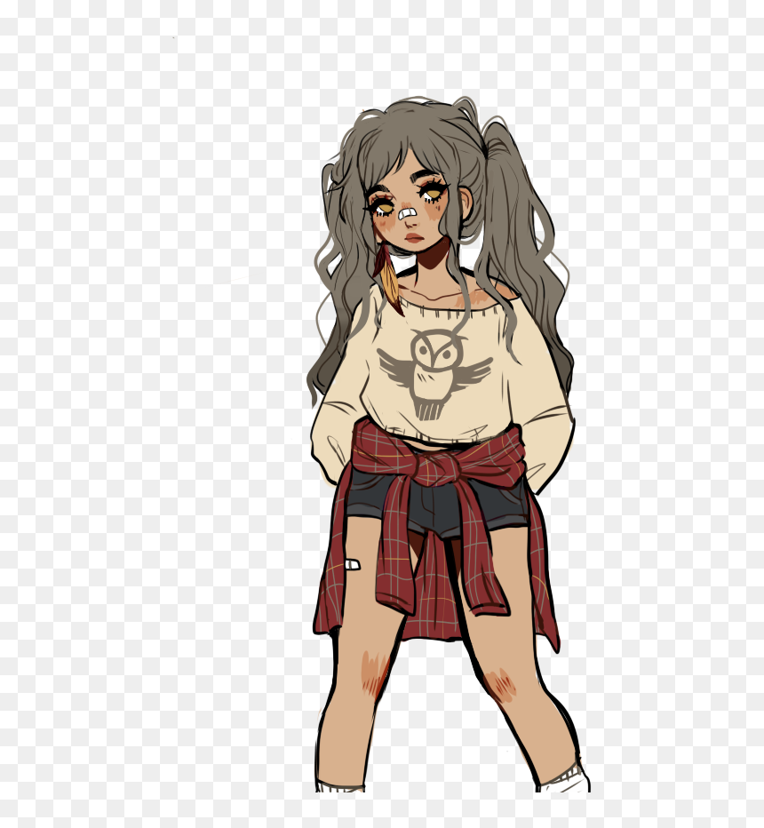 Pin By Anna Newell On Art - Cute Drawings Of Girls, HD Png Download - cute girl png