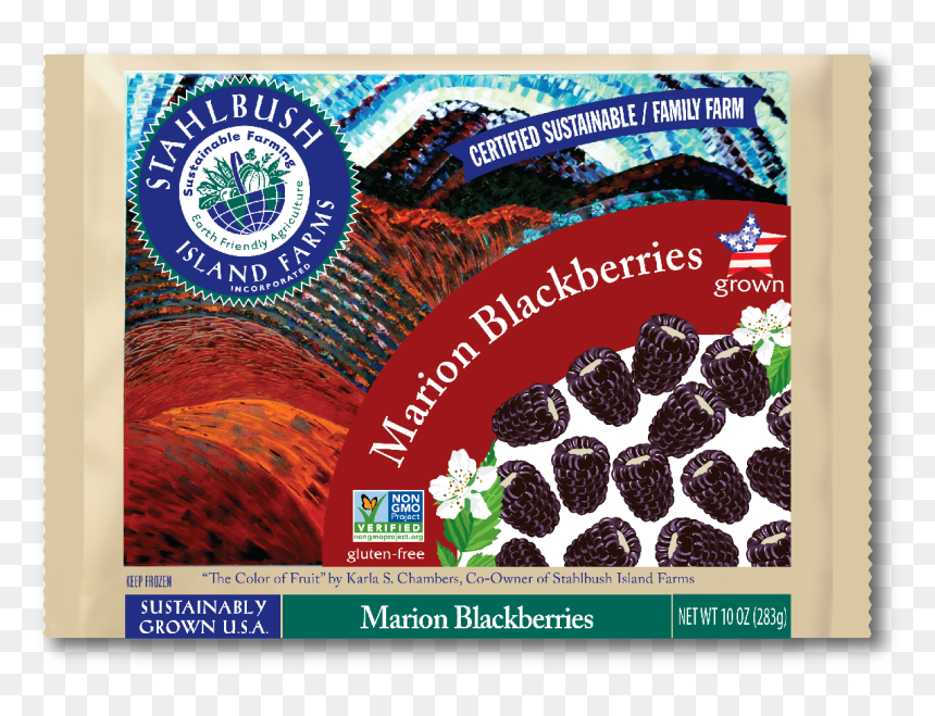 Stahlbush Island Farms, HD Png Download - blackberries png