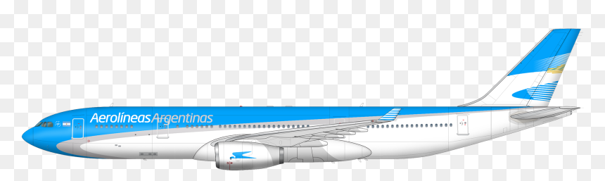 Aerolineas Argentinas A330 Png, Transparent Png - aviones png