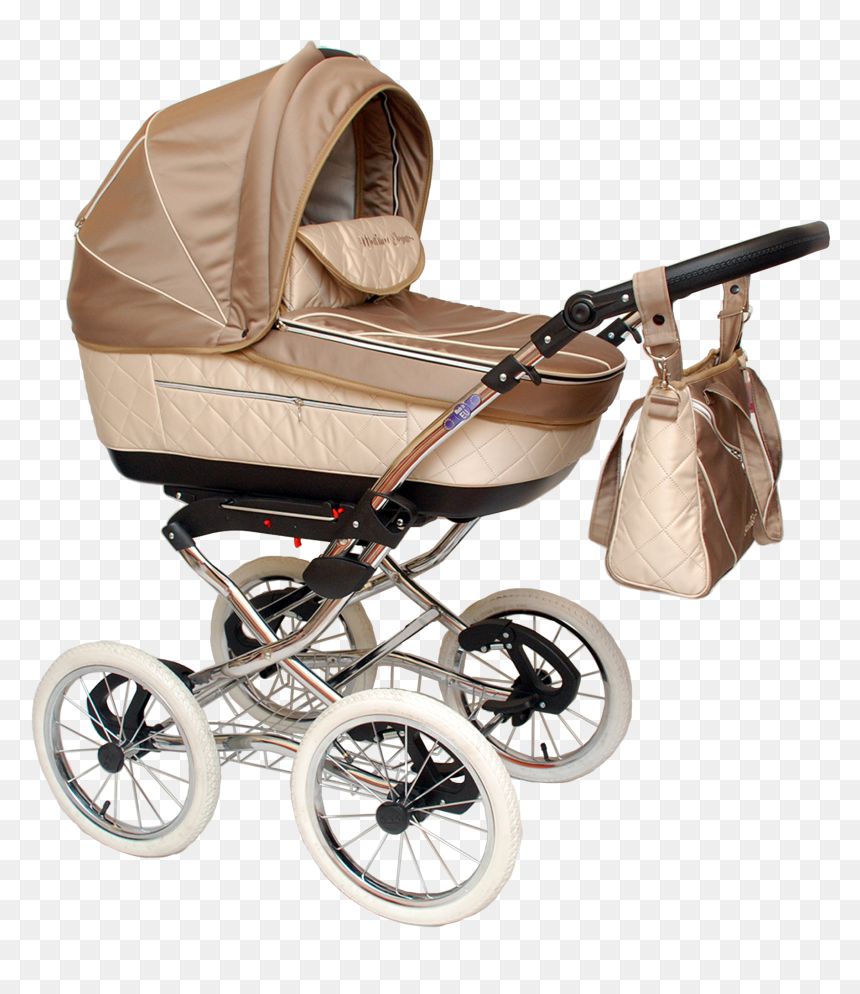 4 Wheel Pram Baby - Недорогие Коляски Для Новорожденных, HD Png Download - baby carriage png