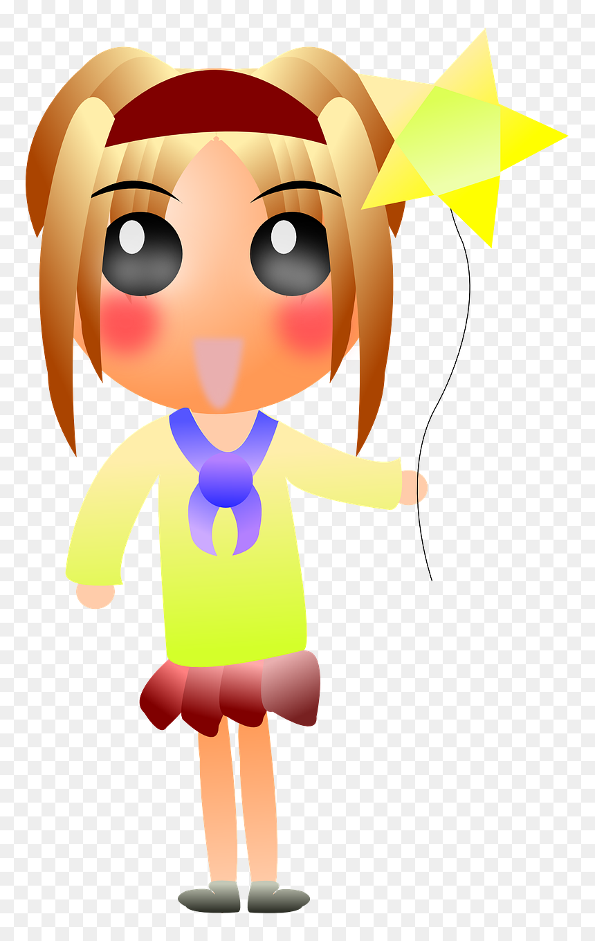 Anime Blonde Girl - Anime, HD Png Download - blonde girl png