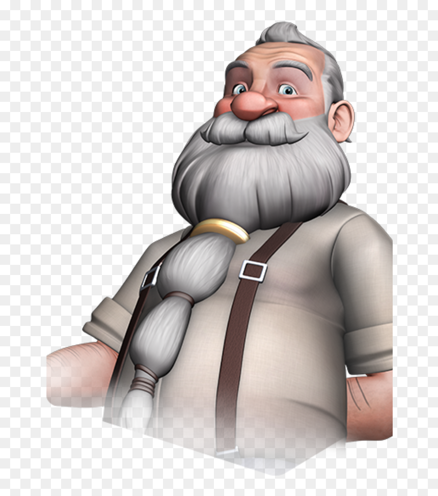 The Sceptre - Bilder Die Nektons Mit Nereus, HD Png Download - cartoon beard png
