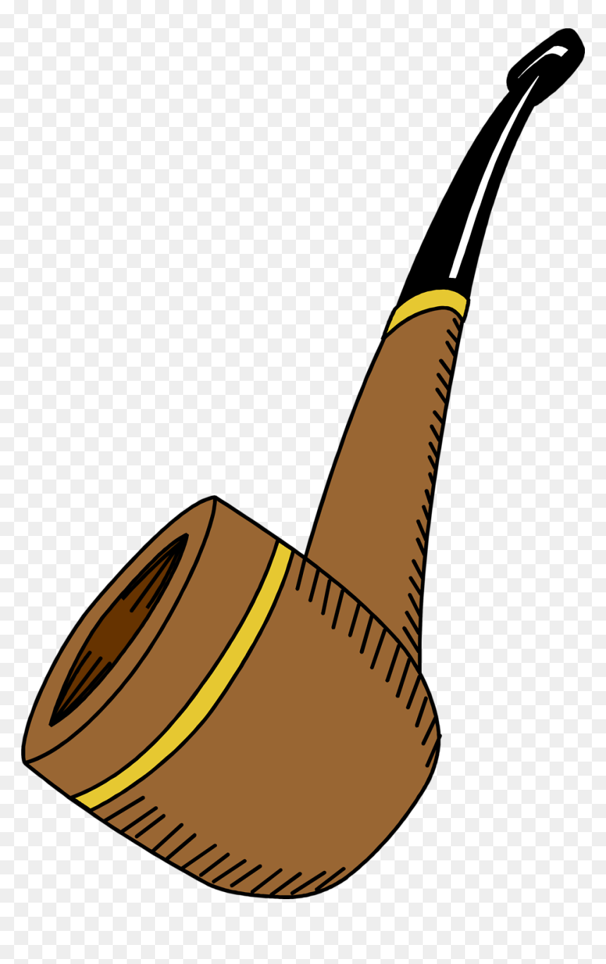 Transparent Leprechaun Png - Clip Art Pipe Transparent Background, Png Download - smoking pipe png