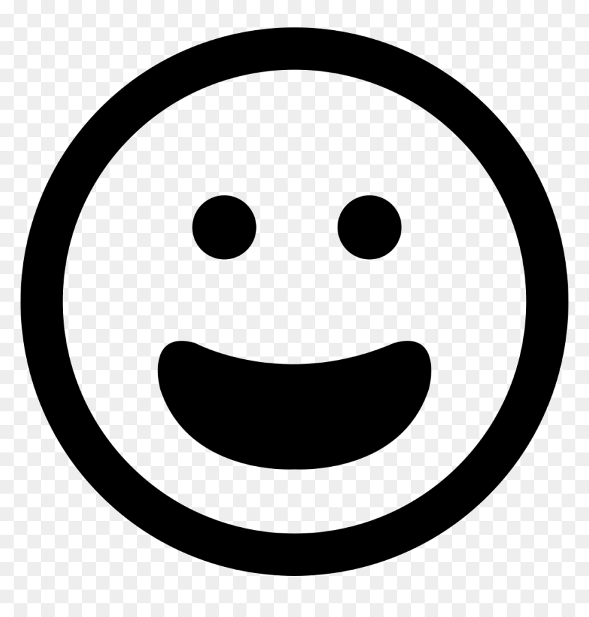 Happy Smiling Emoticon Face With Open Mouth - Charing Cross Tube Station, HD Png Download - smiling mouth png