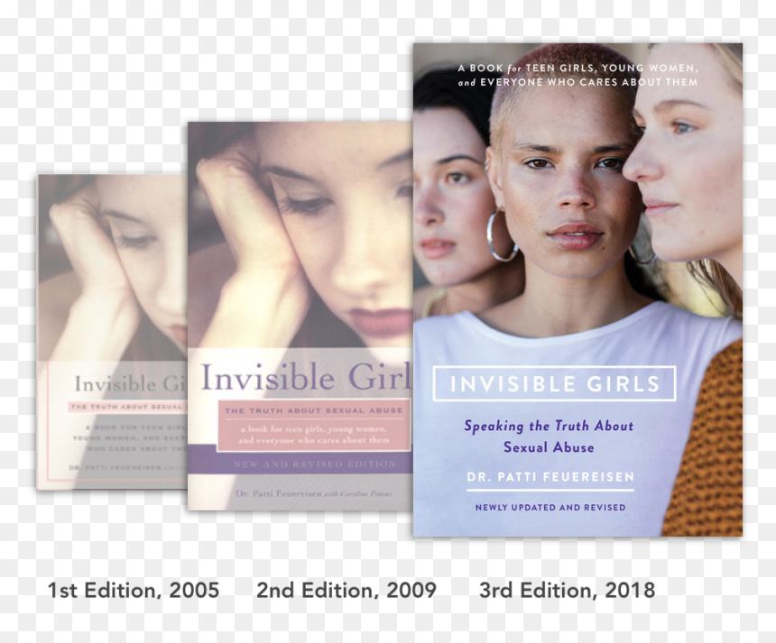 3 Books V4 - Invisible Girls: The Truth About Sexual Abuse, HD Png Download - teenage girl png