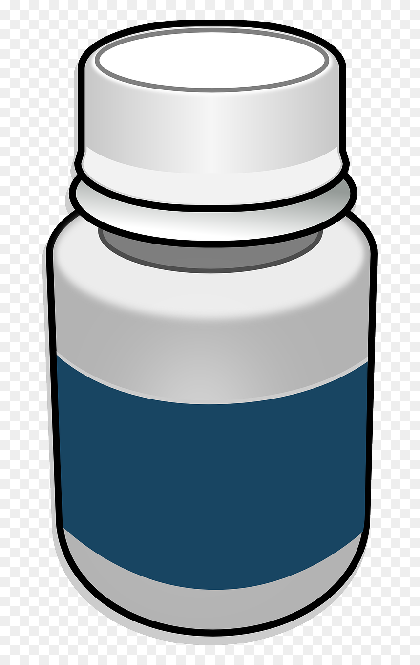 Free To Use Public Domain Medical Clip Art - Transparent Background Pill Bottle Clipart, HD Png Download - prescription bottle png