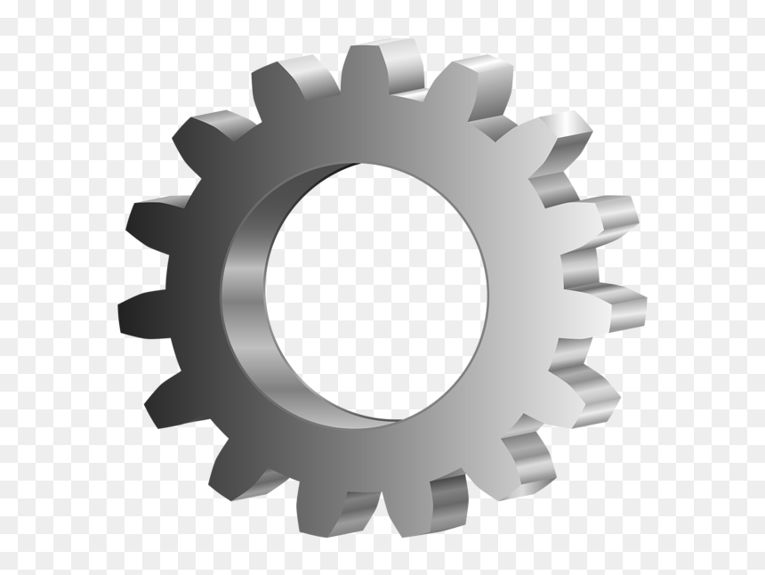 Gears Clipart Transparent - Portable Network Graphics, HD Png Download - gear png transparent